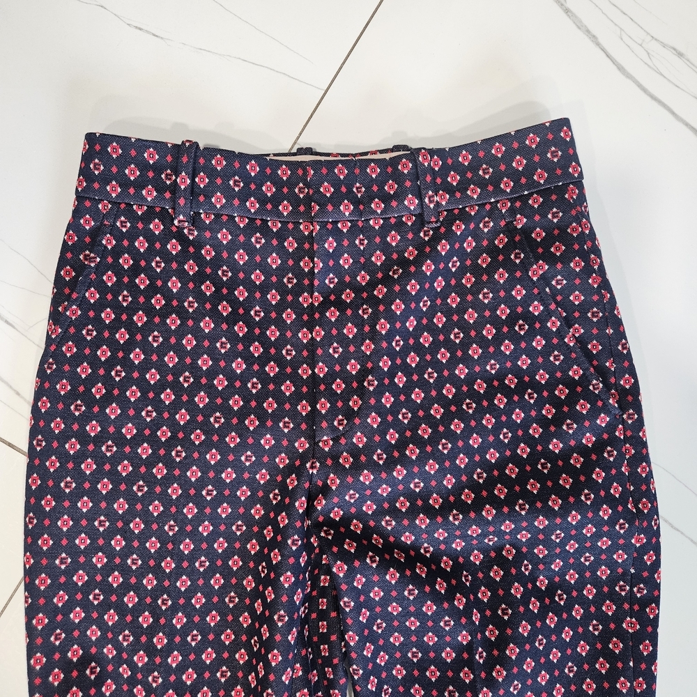 Gucci Blue and Red Geometric Women's Pants Size XS - Picture 4 of 12